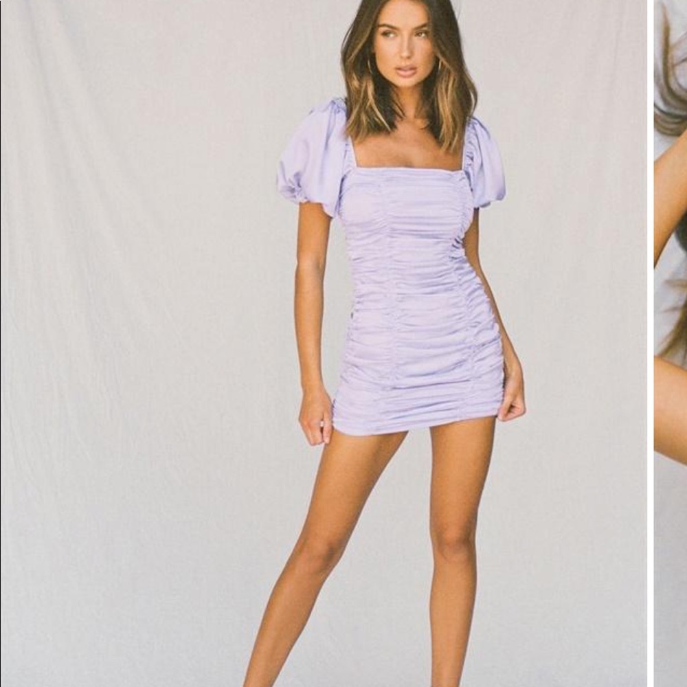 Sabo skirt purple dress